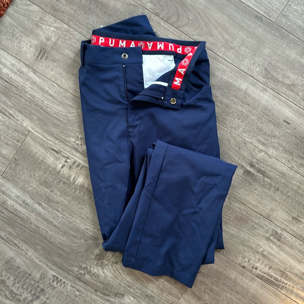 Puma 5 Pocket Navy/Royal Golf Pants